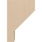 Ekena Millwork 3"W x 6"D x 9"H Classic Clemmons Rough Cedar Woodgrain TimberThane Corbel, Primed Tan CORUR03X06X09CLERCPR - alternate 3